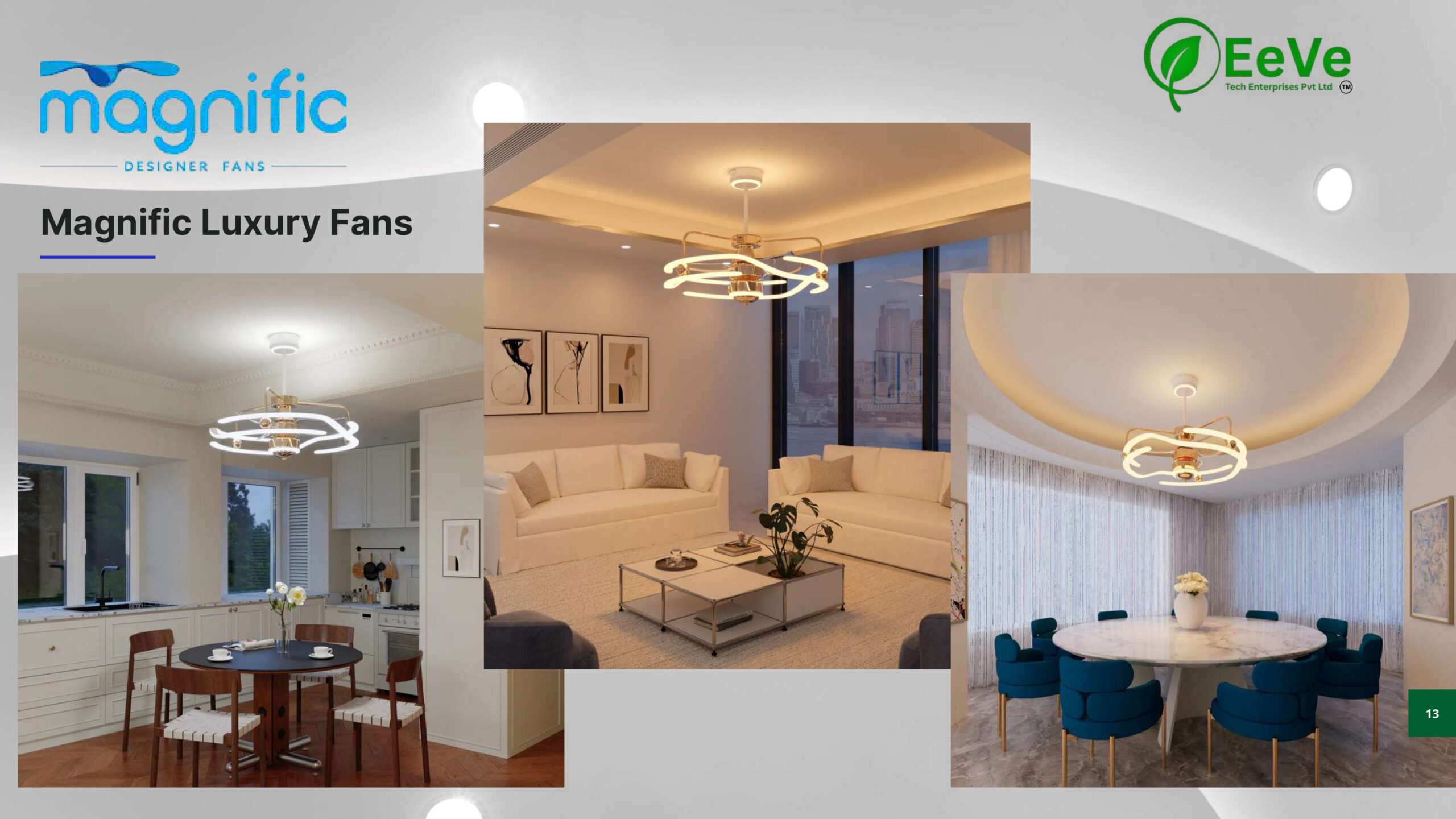 Magnific Luxury Fans